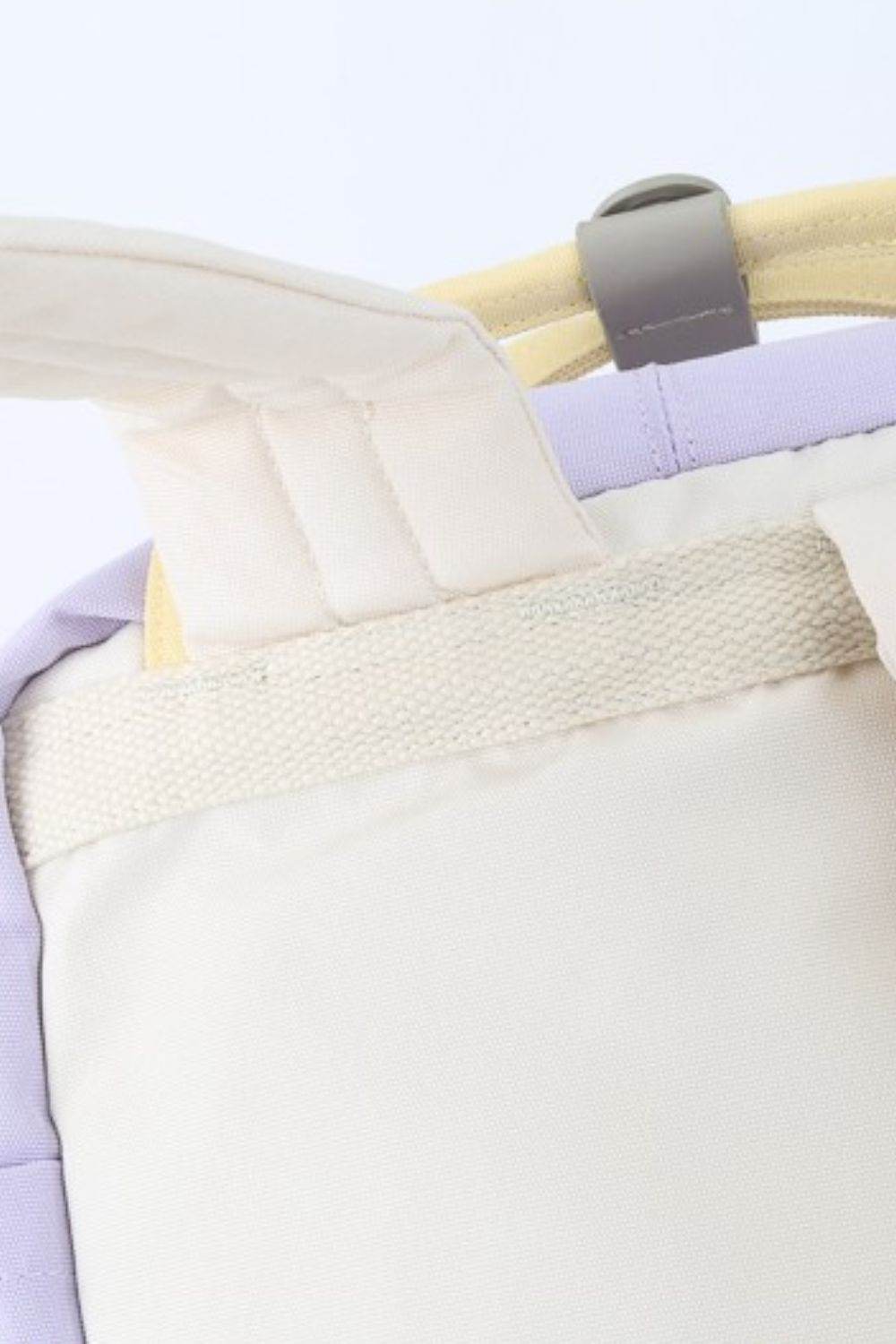 Himawari Contrast Water and Scratch-Resistant Nylon Backpack Bag - Delanoir