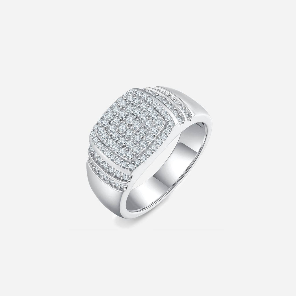 Moissanite 925 Sterling Silver Ring - Delanoir