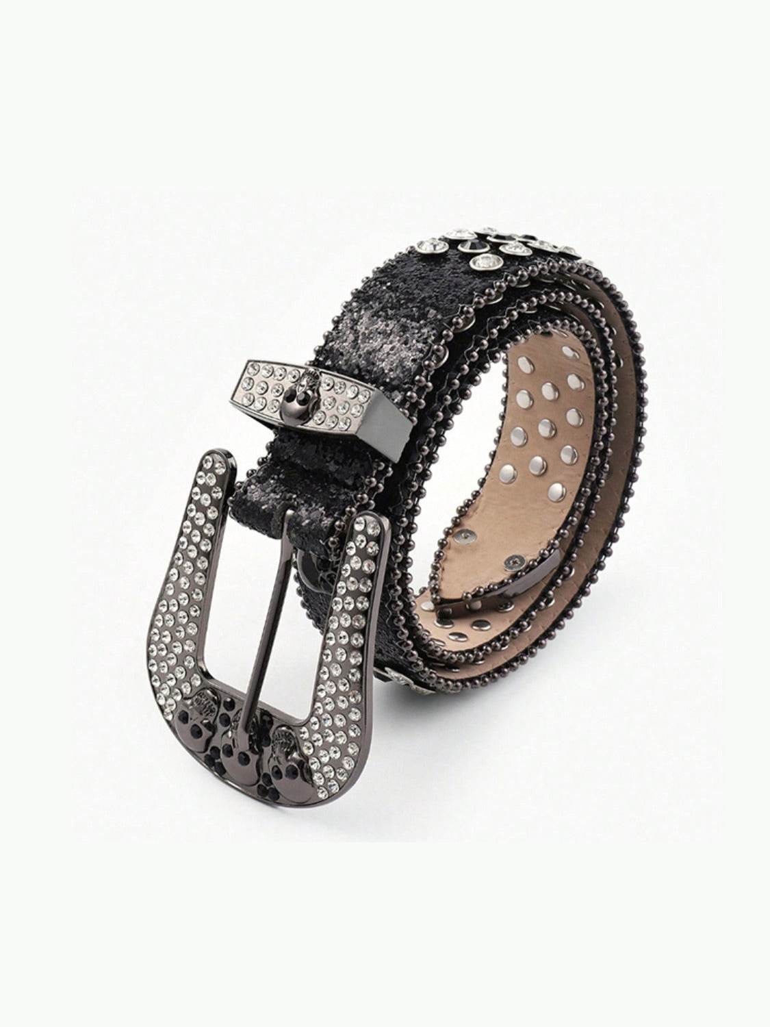 PU Leather Skull Belt - Delanoir