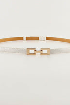 PU Skinny Belt - Delanoir