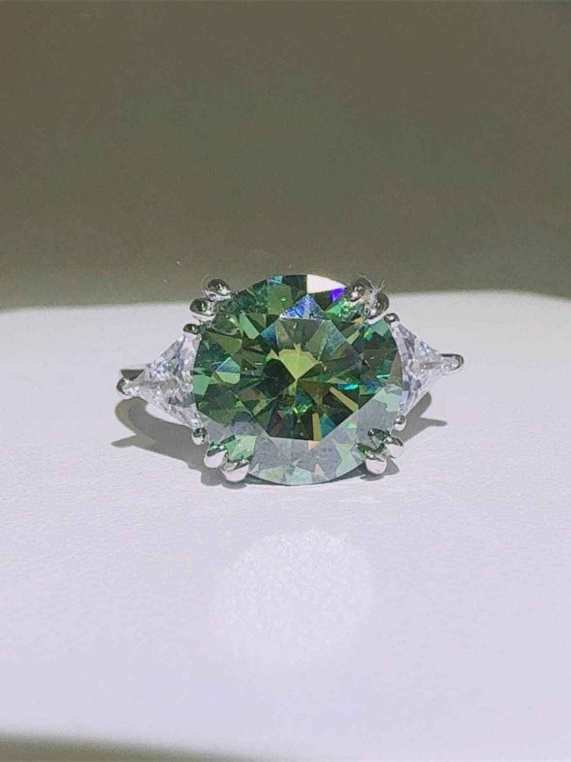 5 Carat Moissanite 925 Sterling Silver Ring - Delanoir