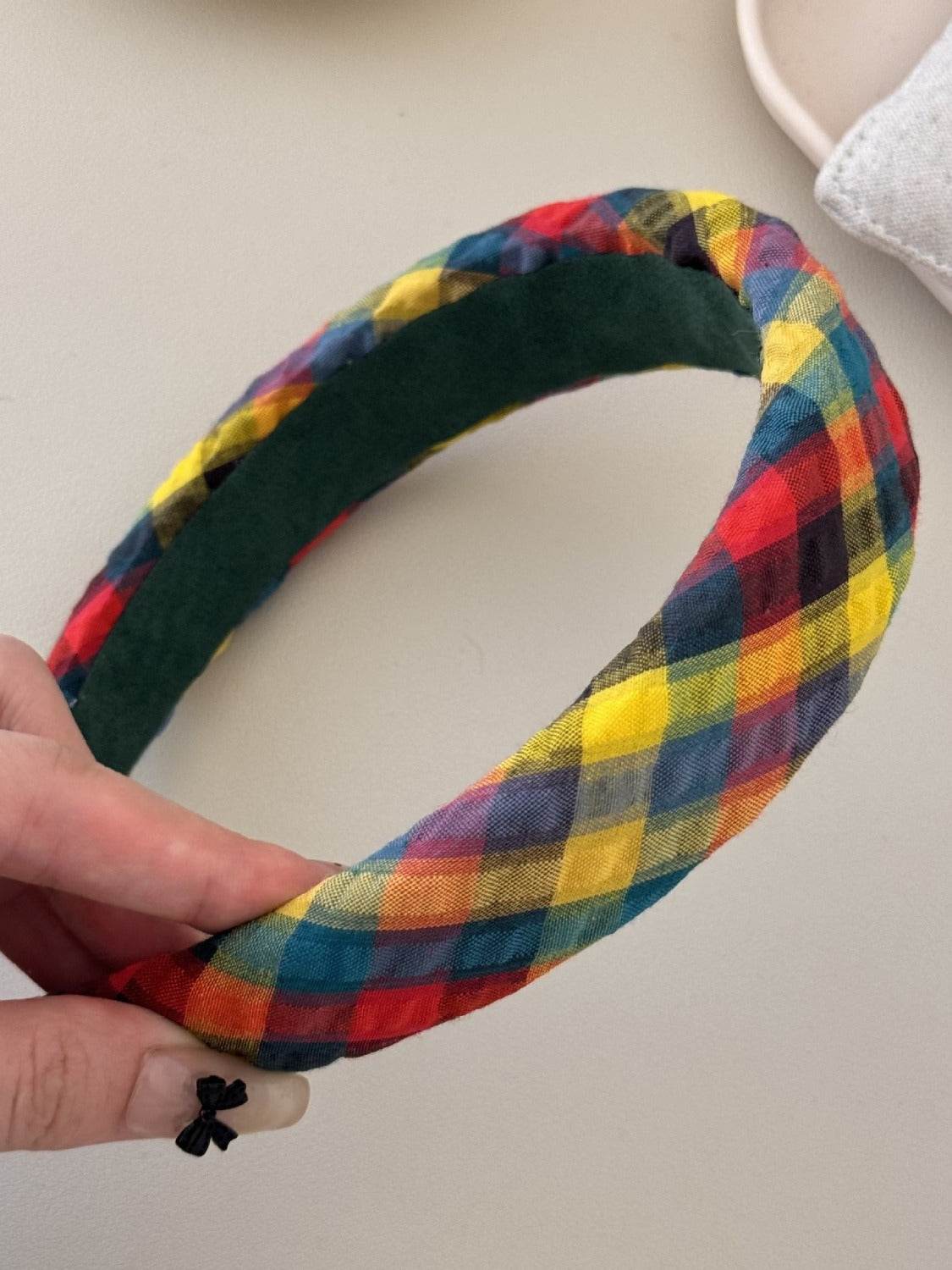 Colorful Polyester Hair Headband - Delanoir