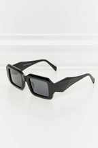 Rectangle TAC Polarization Lens Full Rim Sunglasses - Delanoir
