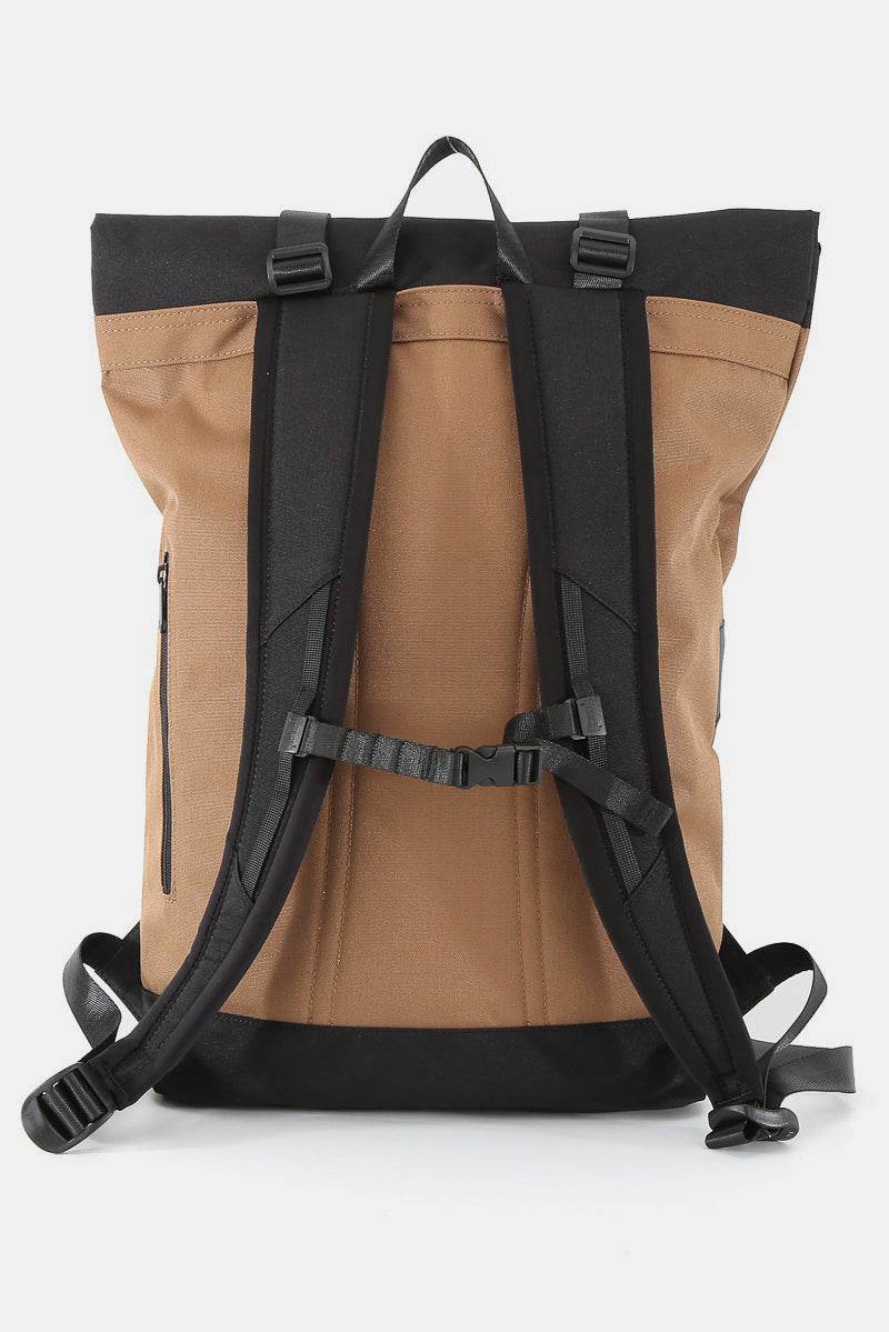 Himawari Contrast Waterproof Canvas Backpack Bag - Delanoir