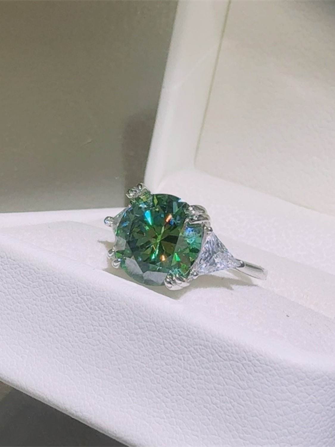 5 Carat Moissanite 925 Sterling Silver Ring - Delanoir