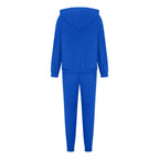 Zip Up Long Sleeve Hoodie and Joggers Set - Delanoir