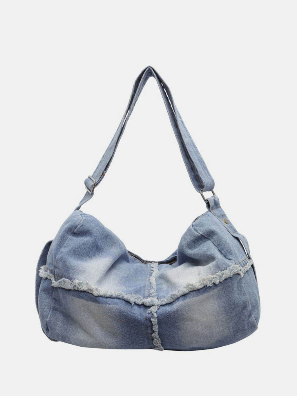 Raw Hem Gradient Crossbody Bag - Delanoir