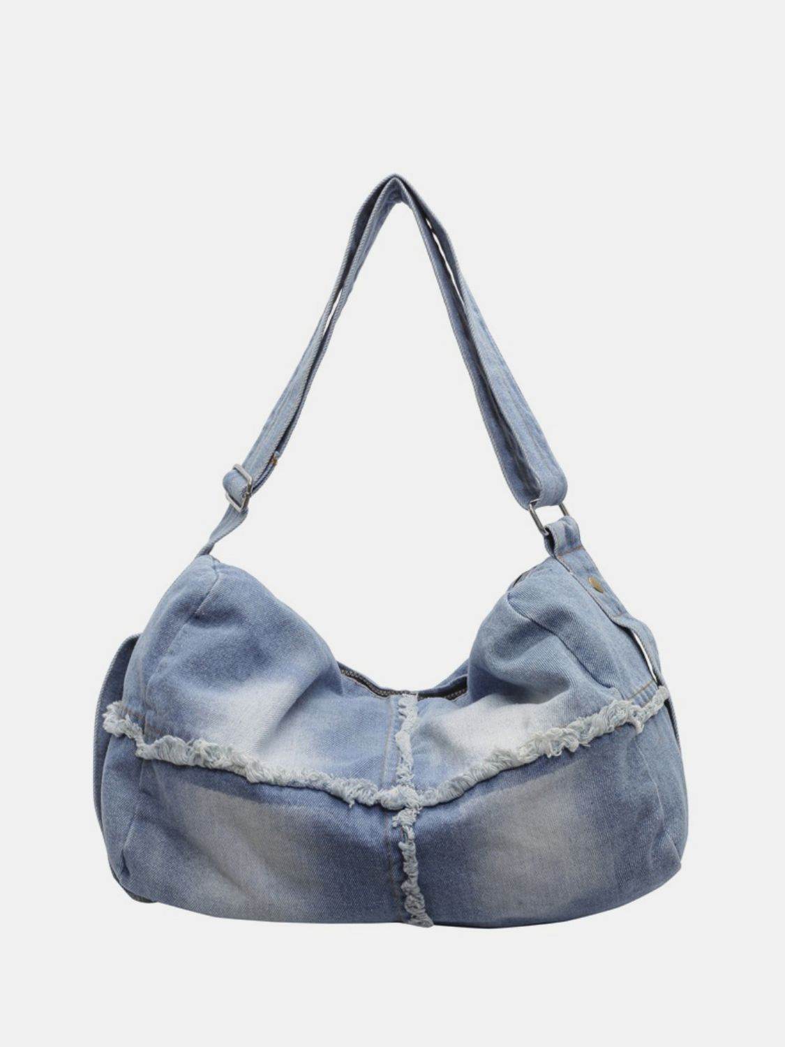 Raw Hem Gradient Crossbody Bag - Delanoir