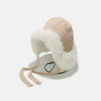 Thermal Tied Fuzzy Winter Hat - Delanoir