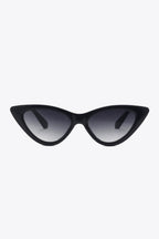 Chain Detail Cat-Eye Sunglasses - Delanoir