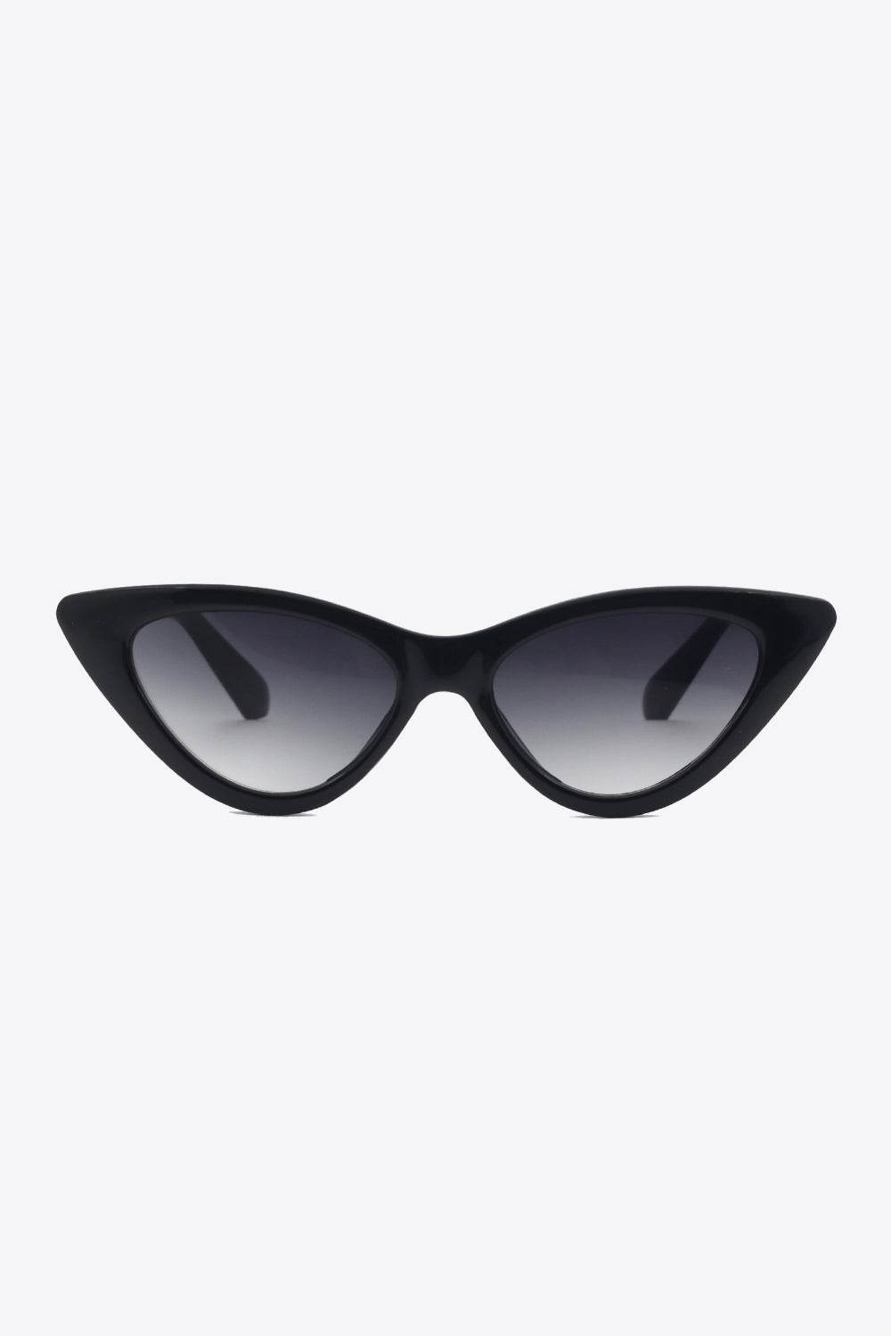 Chain Detail Cat-Eye Sunglasses - Delanoir