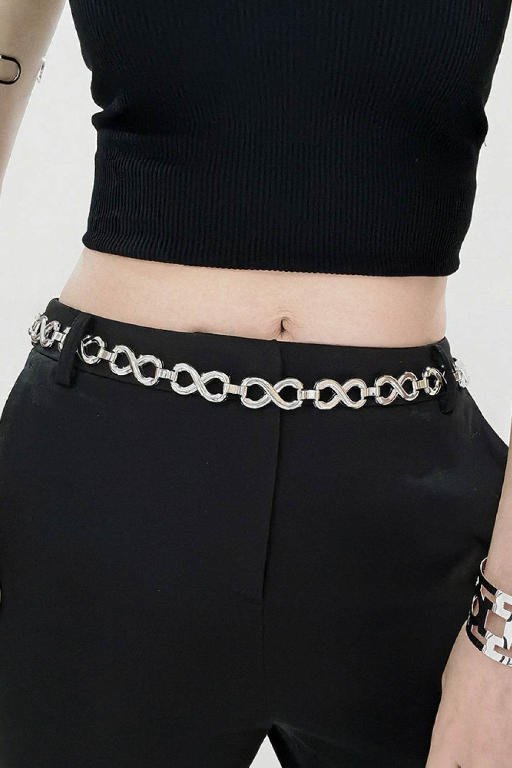 Alloy Lobster Clasp Belt - Delanoir