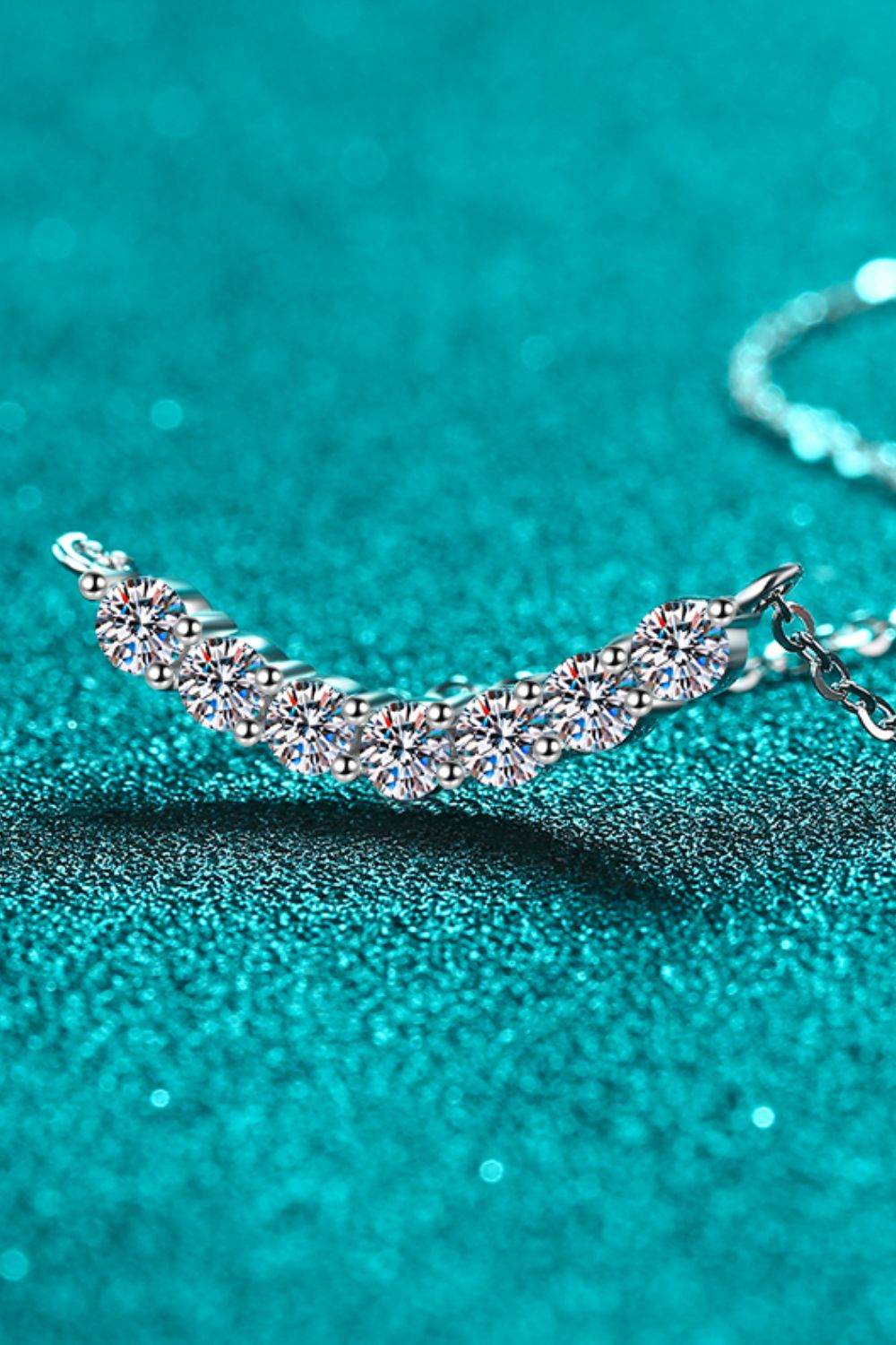 1.4 Carat Moissanite 925 Sterling Silver Necklace - Delanoir