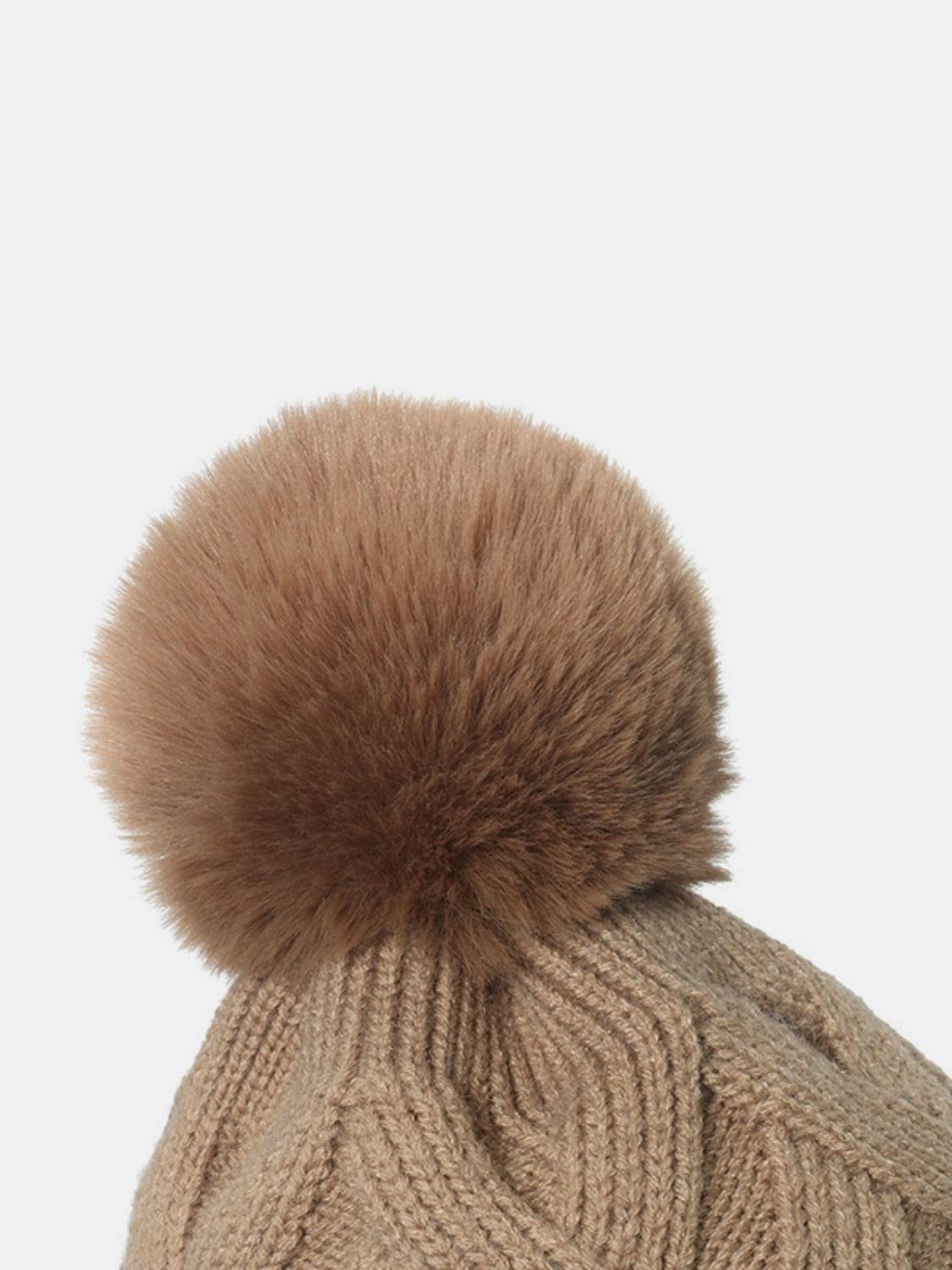 Roll Rim Hat with Pompom - Delanoir