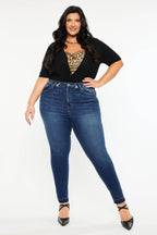 Kancan Full Size High Rise Ankle Skinny Jeans - Delanoir