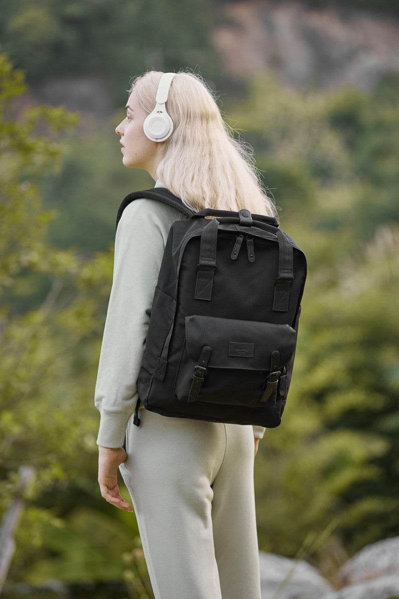 Himawari Waterproof Canvas Backpack Bag with Handles - Delanoir