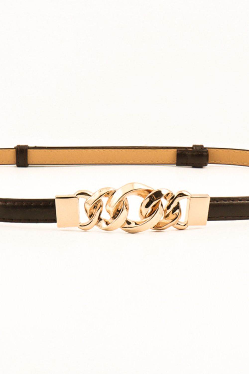 PU Skinny Belt - Delanoir