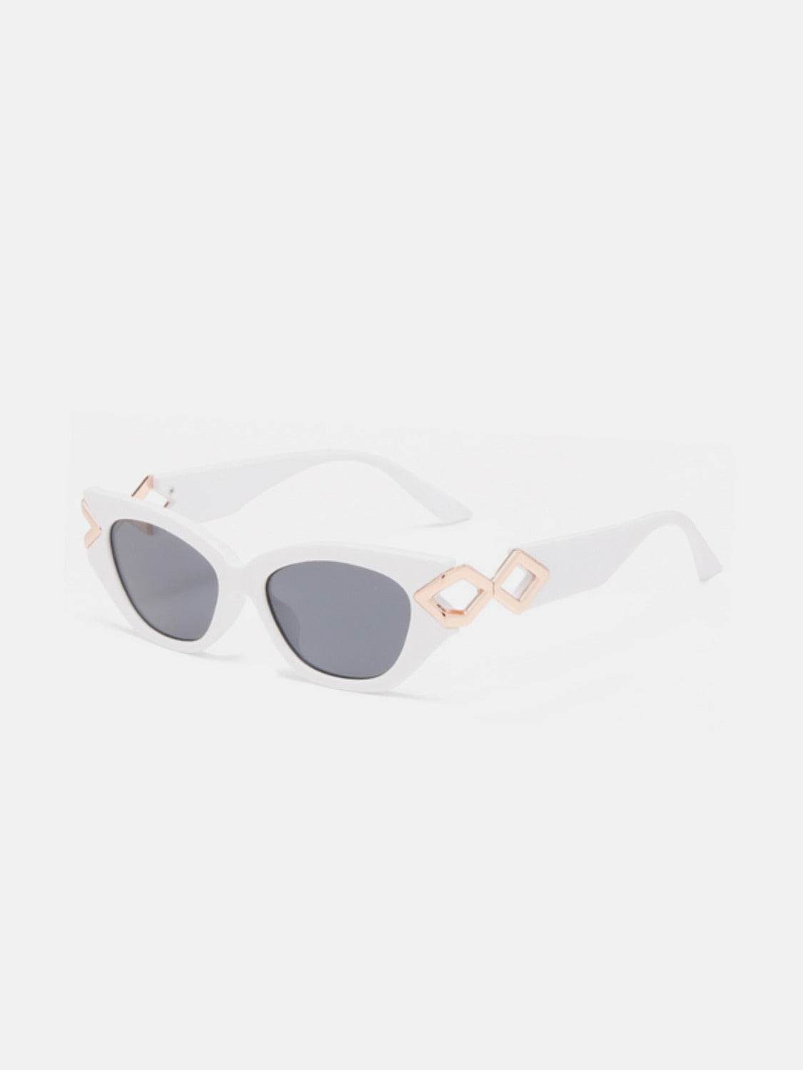 Polycarbonate Frame Cat-Eye Sunglasses - Delanoir