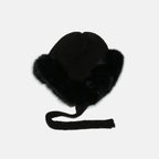 Thermal Tied Fuzzy Winter Hat - Delanoir