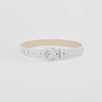 Sequin PU Leather Belt - Delanoir