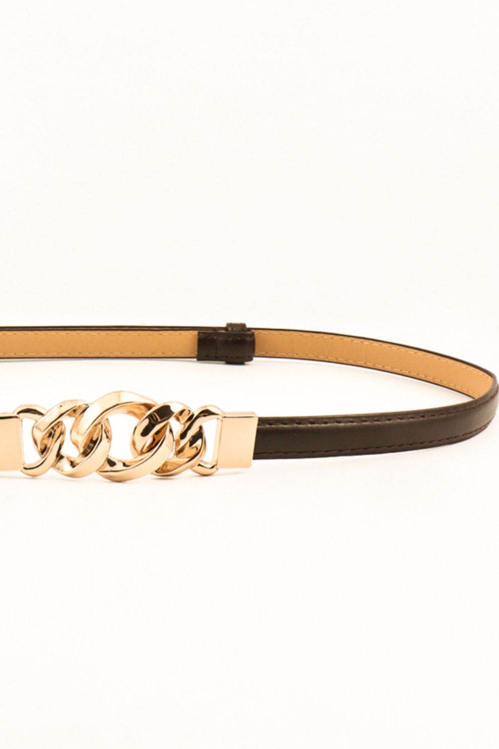 PU Skinny Belt - Delanoir