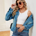 Washed Denim Jacket - Delanoir