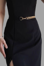 Half Alloy Chain Elastic Belt - Delanoir