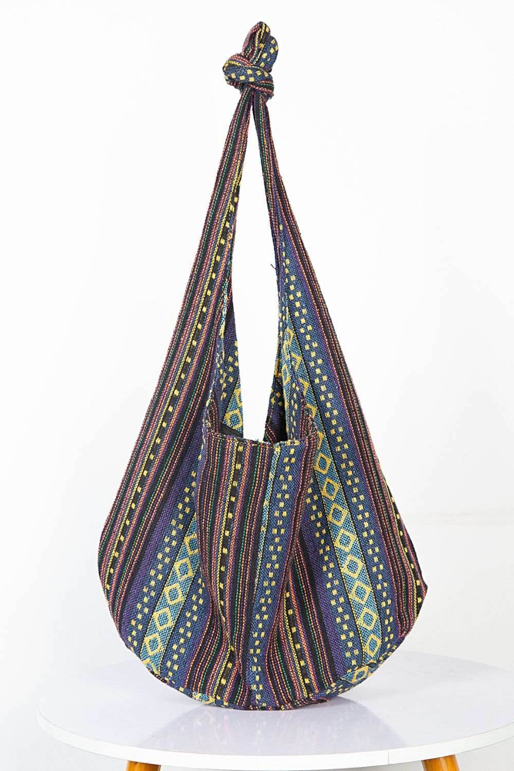 Large Canvas Crossbody Bag - Delanoir