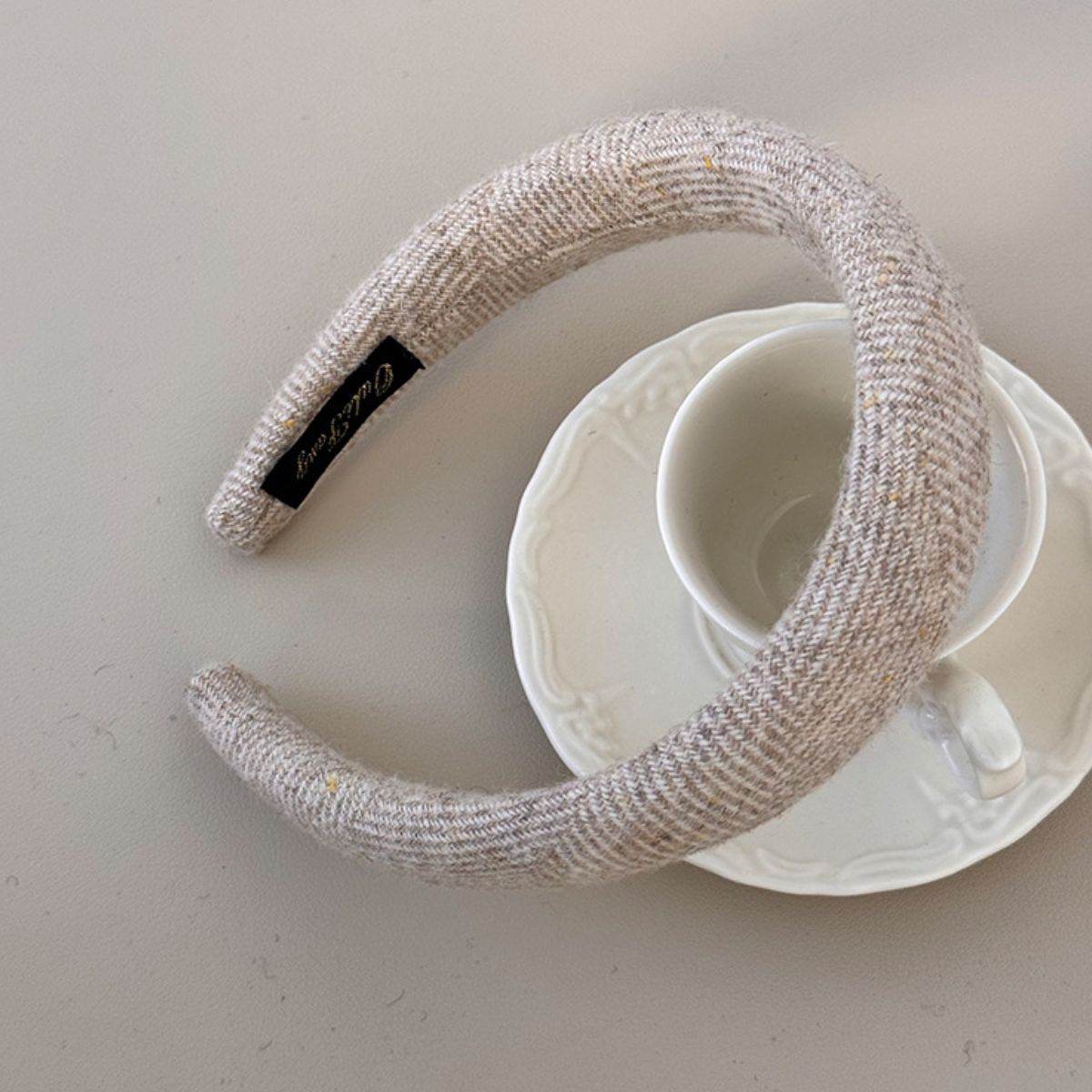 Polyester Wide Hair Headband - Delanoir