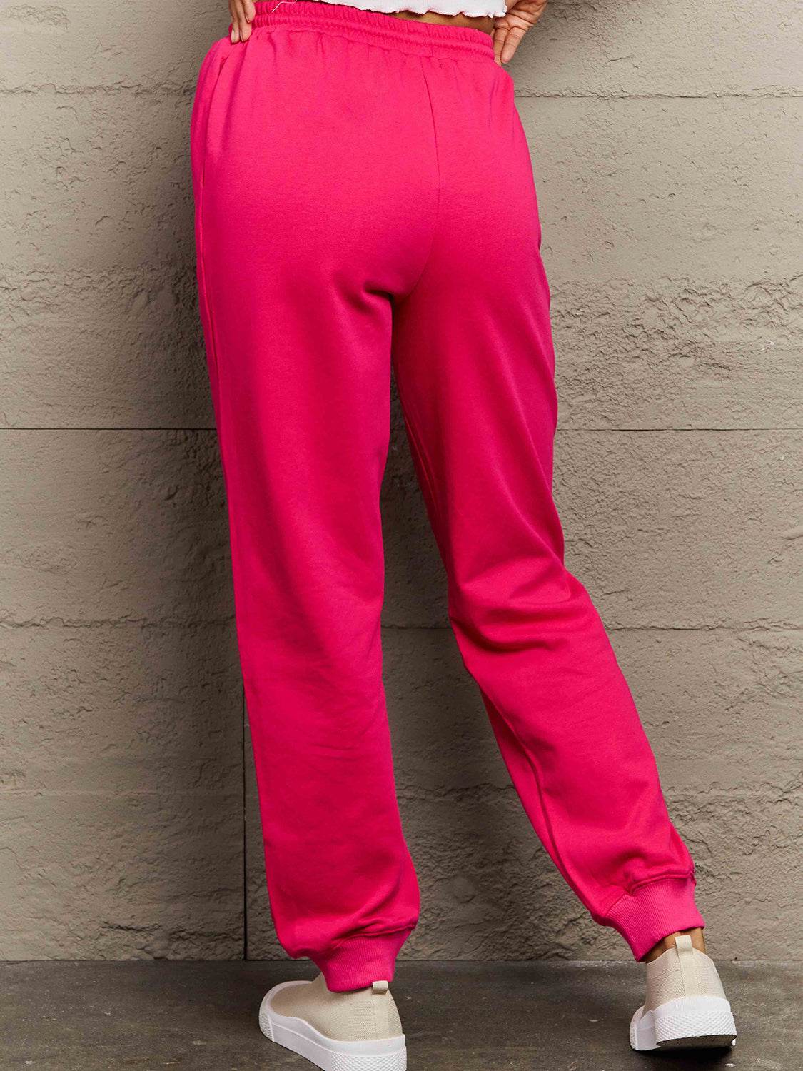 Simply Love Full Size Drawstring Sweatpants - Delanoir