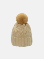 Roll Rim Cable-Knit Hat - Delanoir