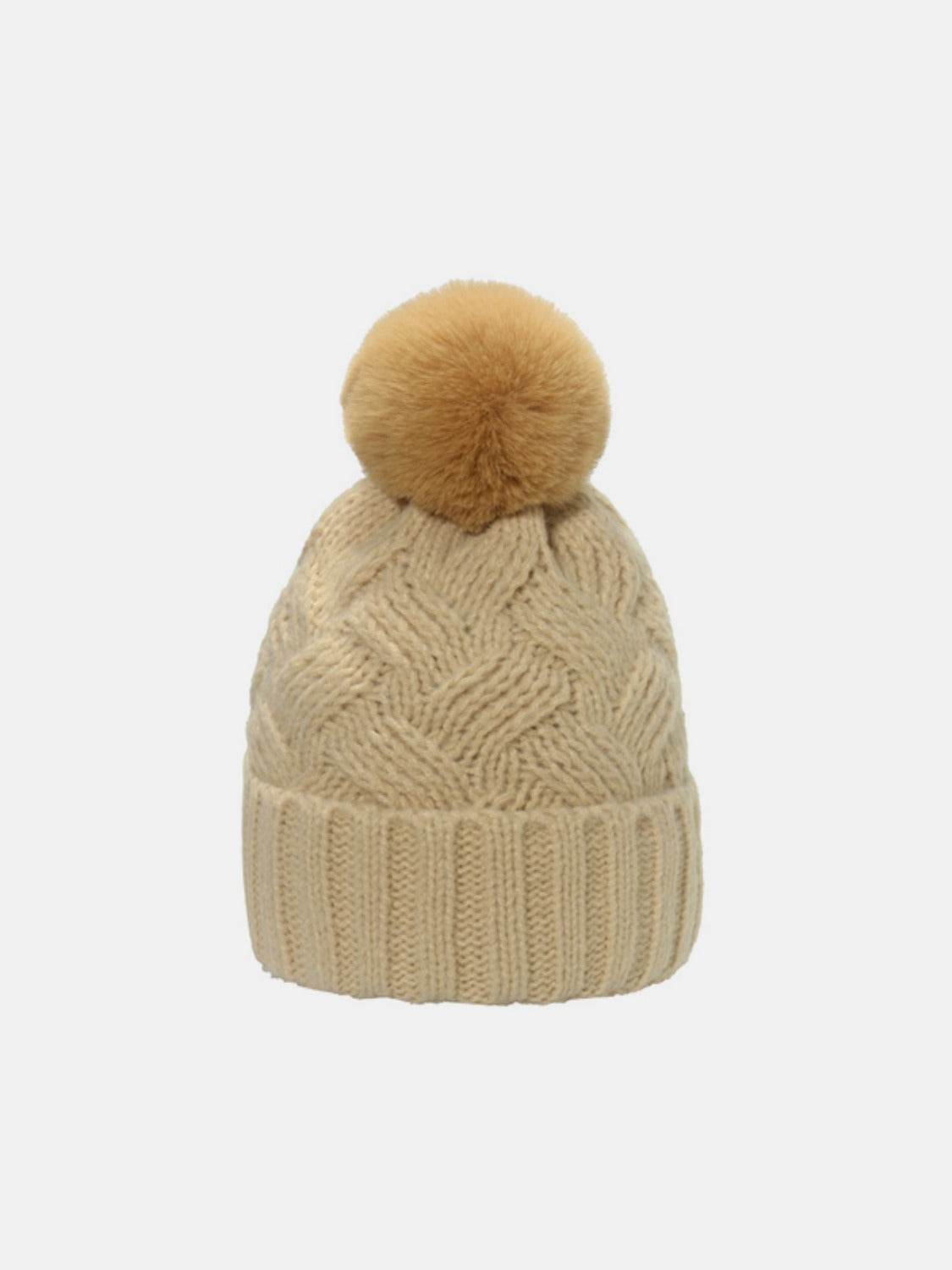 Roll Rim Cable-Knit Hat - Delanoir