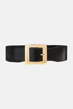 Alloy Buckle PU Leather Belt - Delanoir