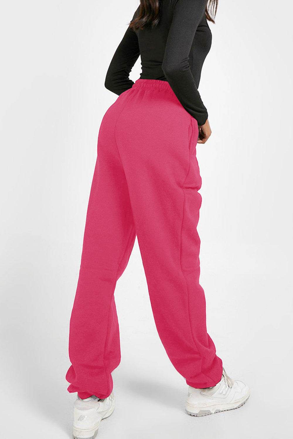Simply Love Simply Love Full Size Drawstring BUTTERFLY Graphic Long Sweatpants - Delanoir