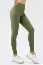 High Waist Skinny Active Pants - Delanoir