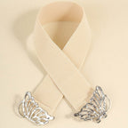 Butterfly Alloy Buckle Elastic Belt - Delanoir