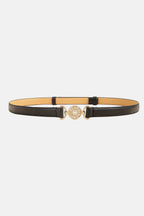 Rhinestone Decor PU Leather Belt - Delanoir