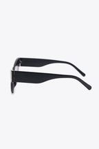 UV400 Rhinestone Trim Cat-Eye Sunglasses - Delanoir