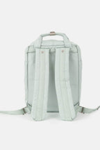 Himawari Contrast Water and Scratch-Resistant Nylon Backpack Bag - Delanoir