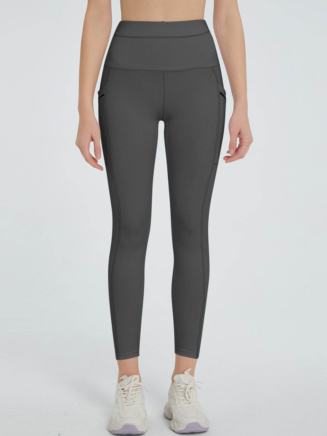High Waist Active Leggings - Delanoir