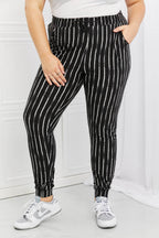 Leggings Depot Stay In Full Size Joggers - Delanoir