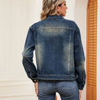 Washed Denim Jacket - Delanoir