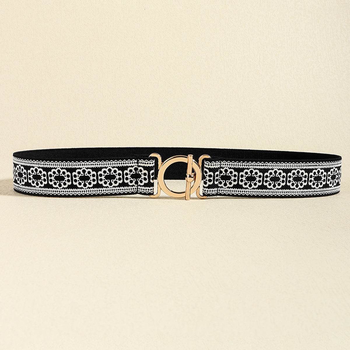 Toggle Clasp Elastic Belt - Delanoir