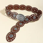 Oval PU Belt - Delanoir