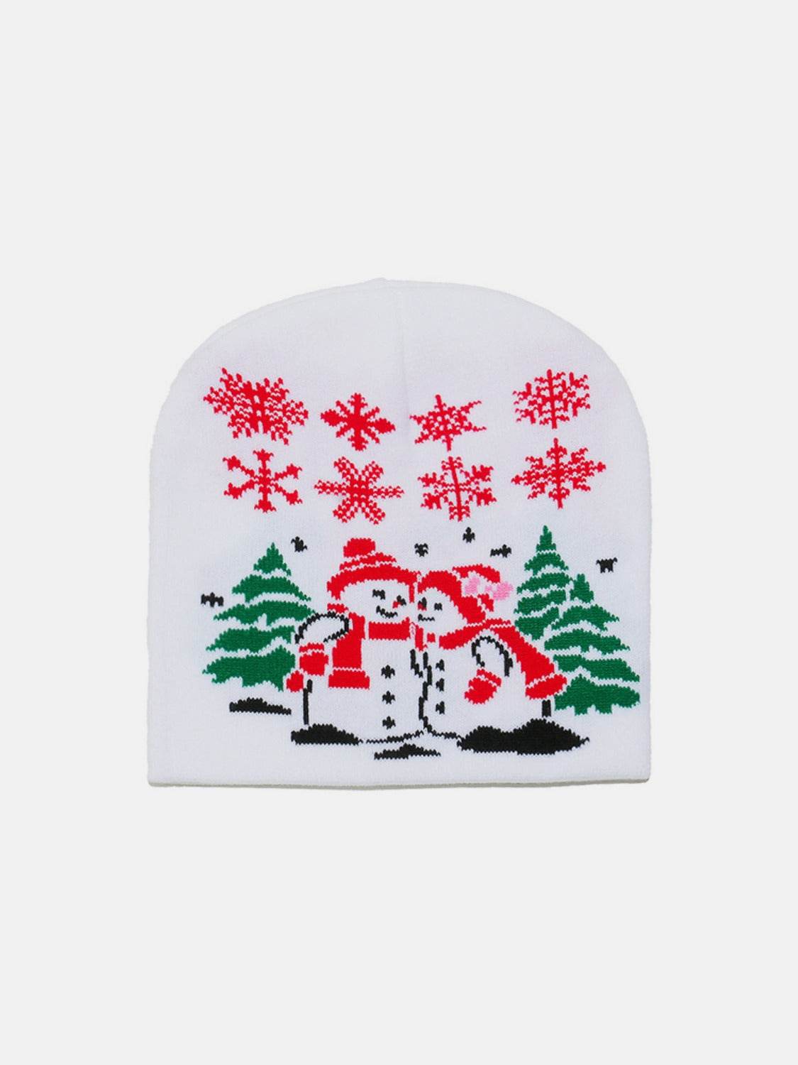 Christmas Pattern Knit Hat - Delanoir