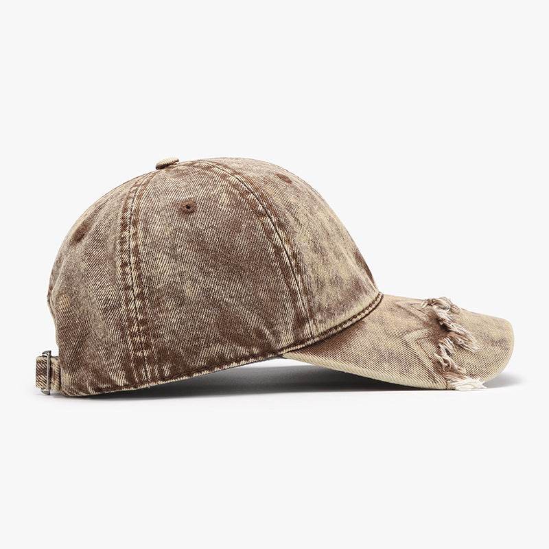 Fringe Adjustable Cotton Baseball Cap - Delanoir