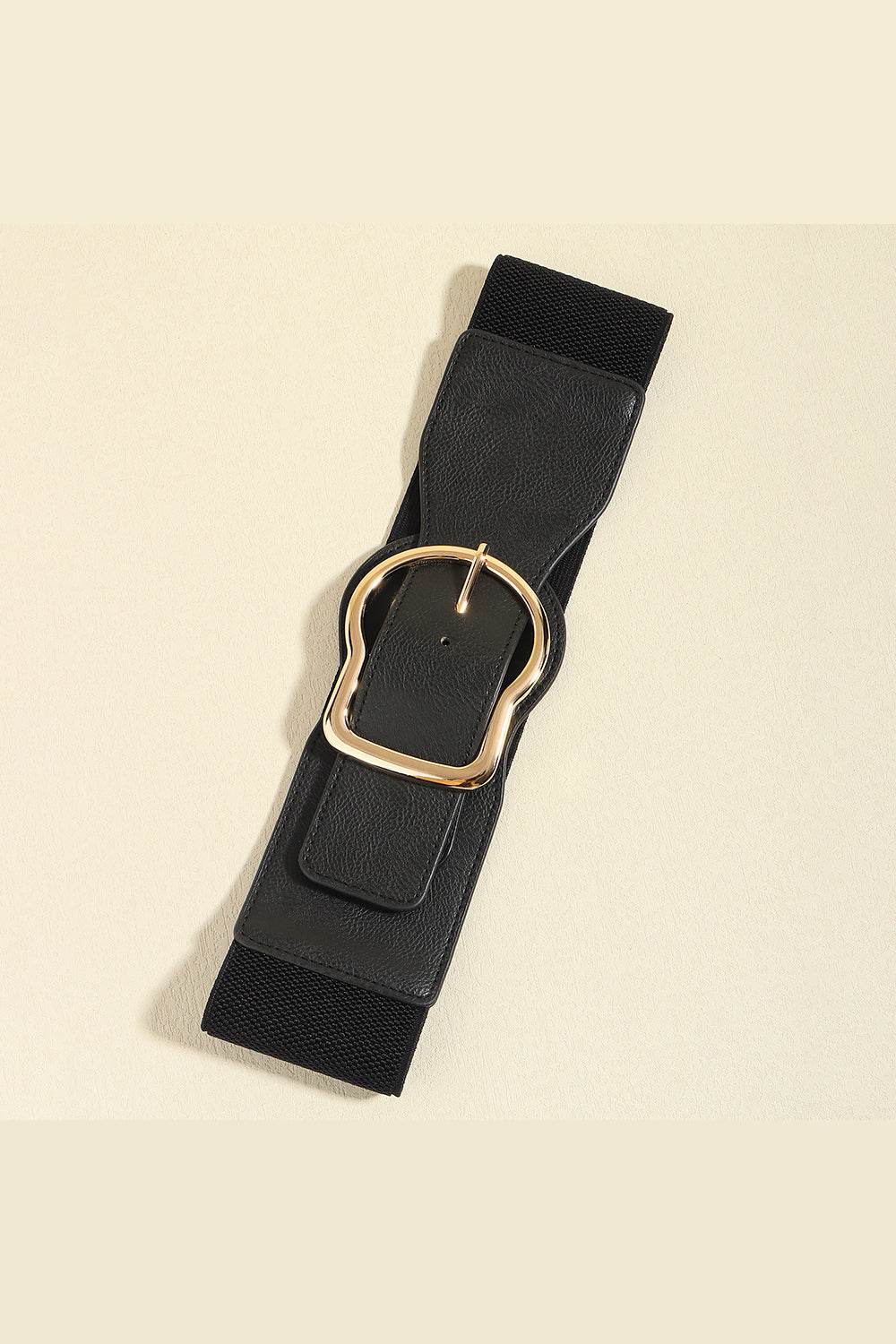 Zinc Alloy PU Leather Belt - Delanoir