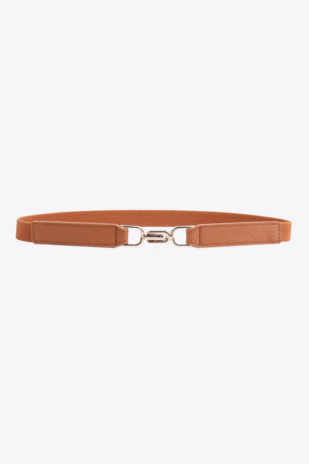 Alloy Buckle Elastic Belt - Delanoir