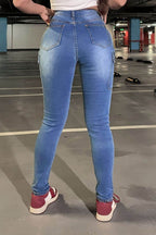 Skinny Jeans with Pockets - Delanoir