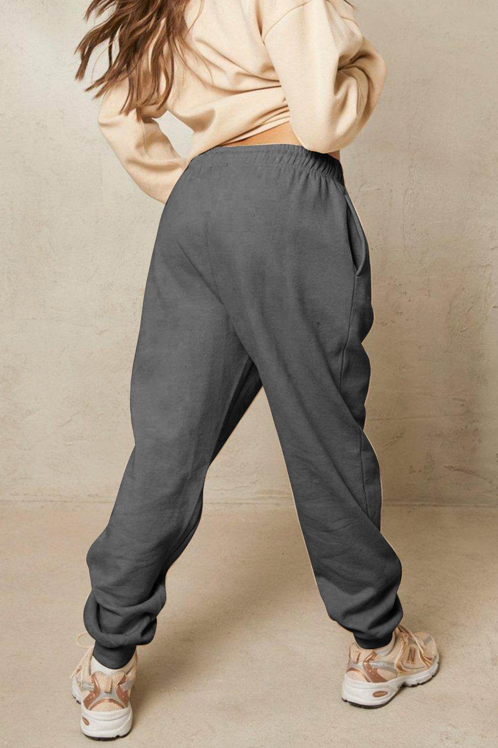 Simply Love Full Size SKELETON Graphic Sweatpants - Delanoir